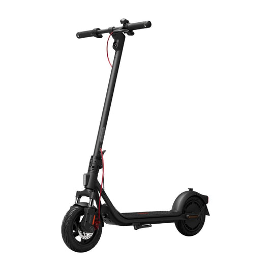 Segway-Ninebot F2 Pro D II, E-Scooter mit Deutscher Straßenzulassung für Erwachsene, 65km Reichweite im Eco-Modus, 120kg Tragfähigkeit, vordere Doppelfederung, Farb LED Display, Schwarz